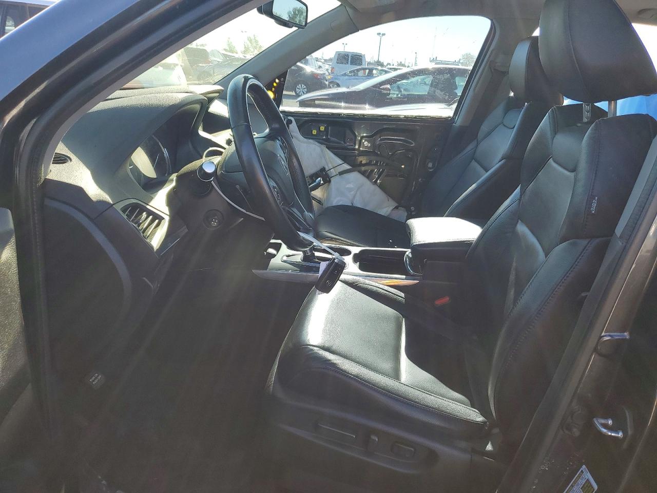 2015 Acura Mdx Technology Charcoal vin: 5FRYD4H44FB017091
