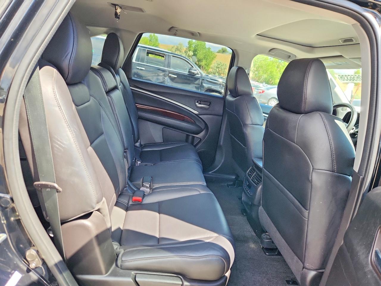 2015 Acura Mdx Technology Black vin: 5FRYD4H44FB017396
