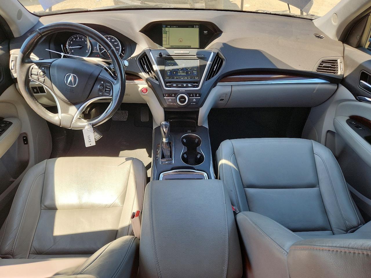 2015 Acura Mdx Technology Blue vin: 5FRYD4H44FB020766