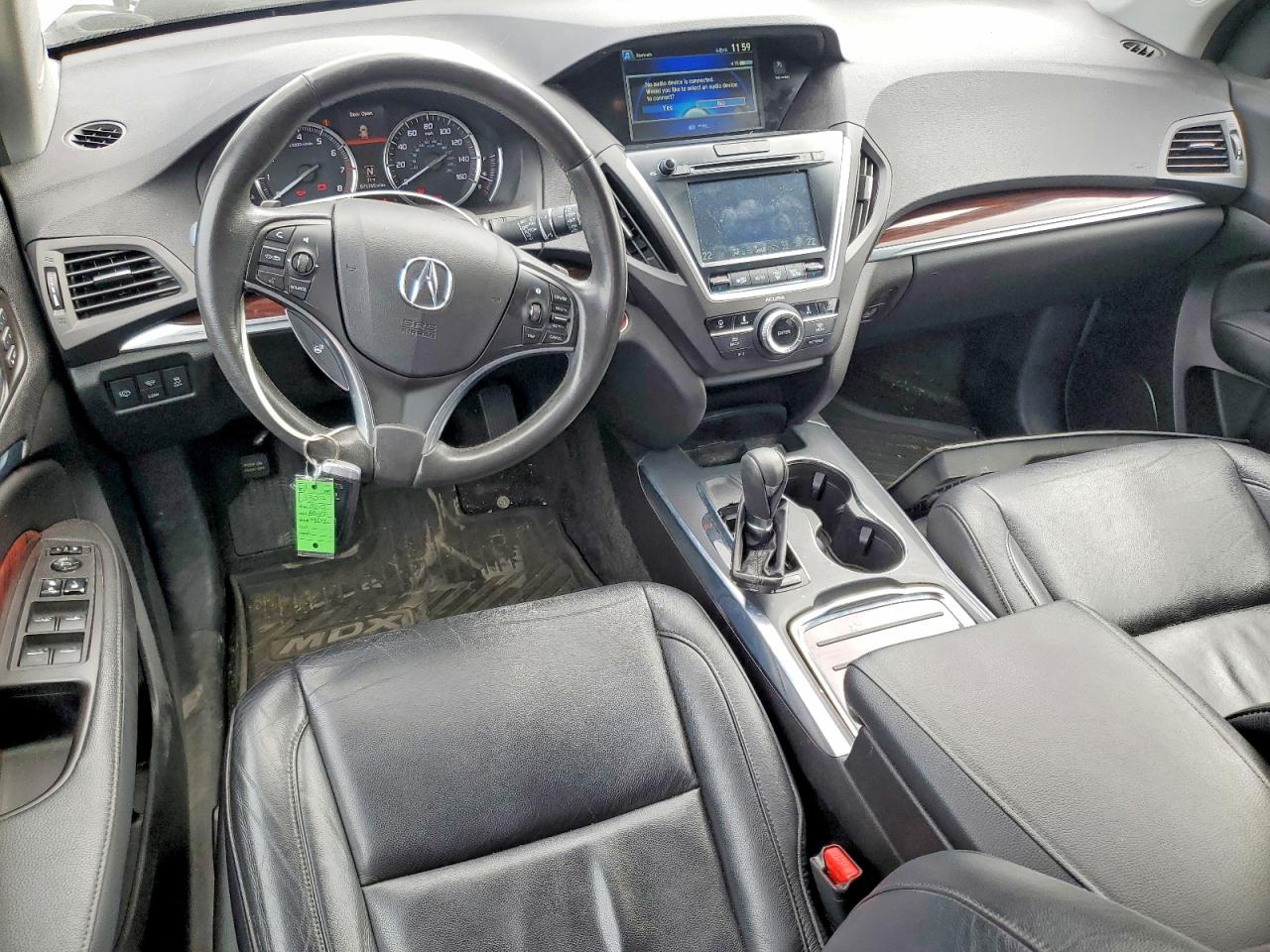 2015 Acura Mdx Technology Серебряный vin: 5FRYD4H44FB501939