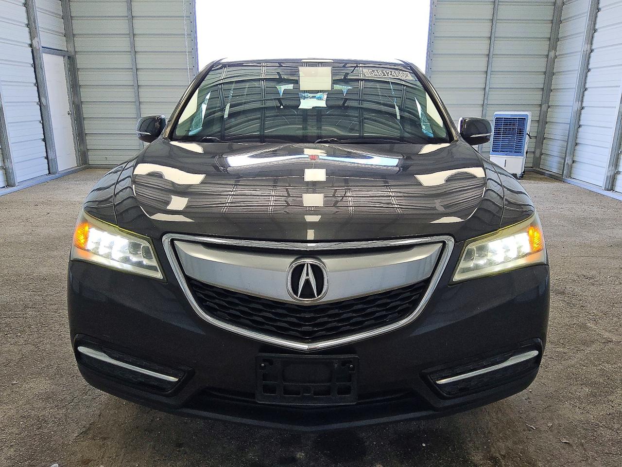 2014 Acura Mdx Technology Gray vin: 5FRYD4H45EB001013