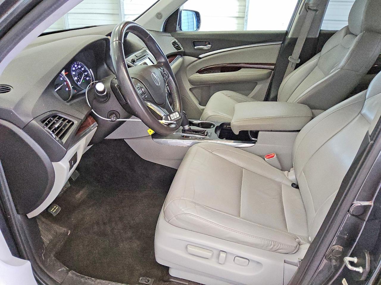 2014 Acura Mdx Technology Gray vin: 5FRYD4H45EB001013