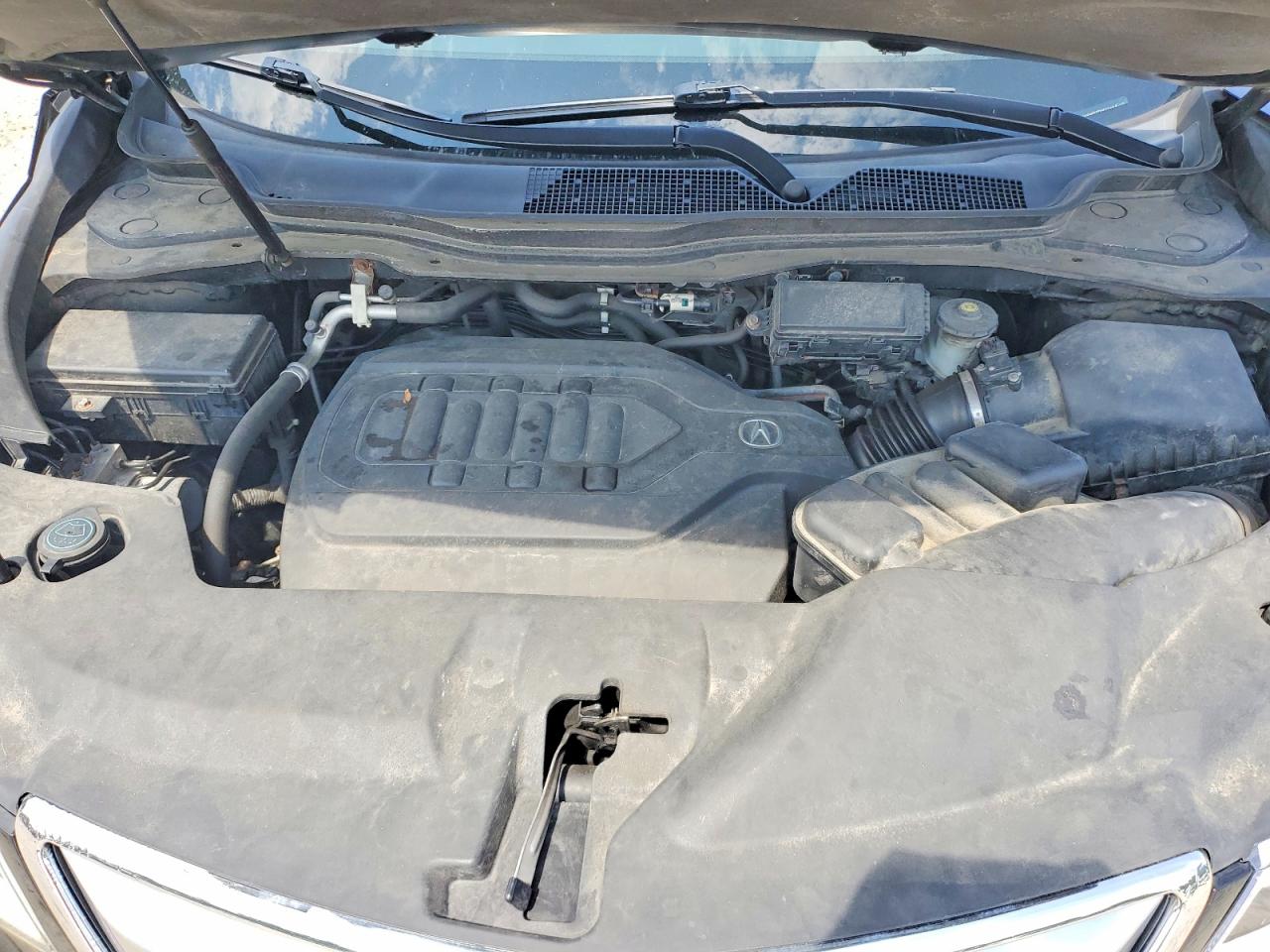 2014 Acura Mdx Technology Black vin: 5FRYD4H45EB002064
