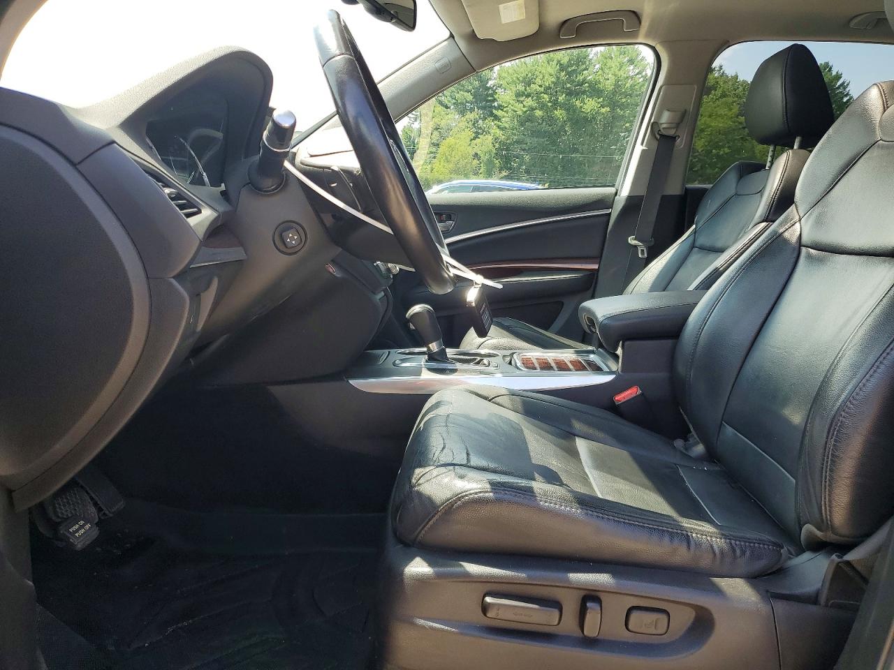 2014 Acura Mdx Technology Black vin: 5FRYD4H45EB002064