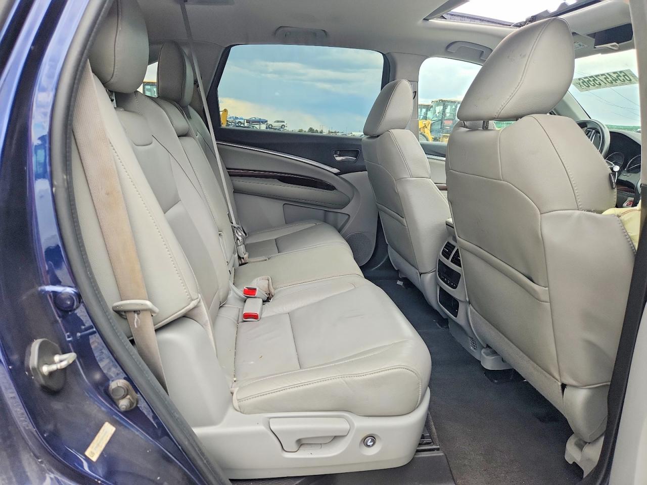 2014 Acura Mdx Technology Blue vin: 5FRYD4H45EB004655