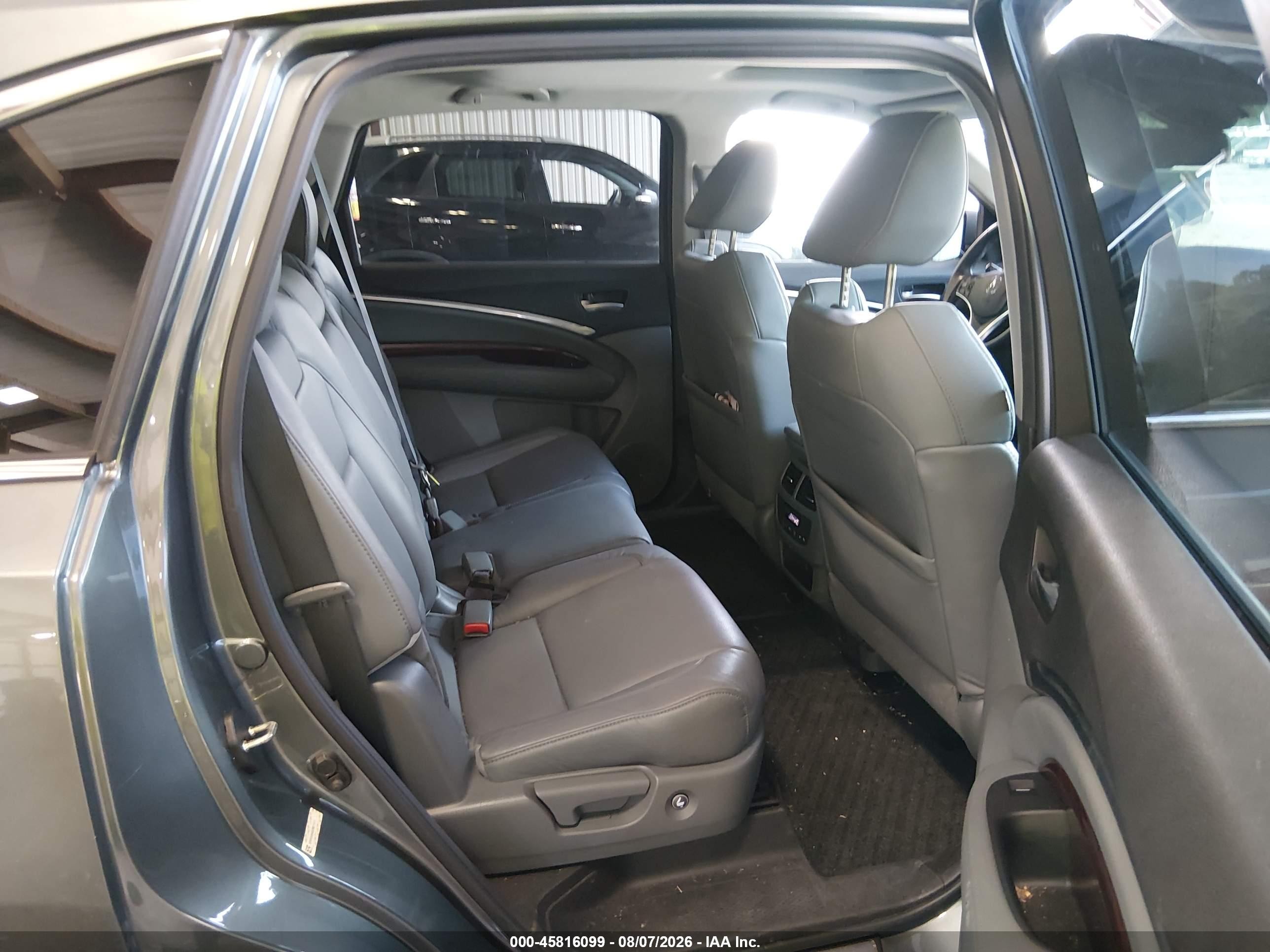 2014 Acura Mdx Technology Package Gray vin: 5FRYD4H45EB011413