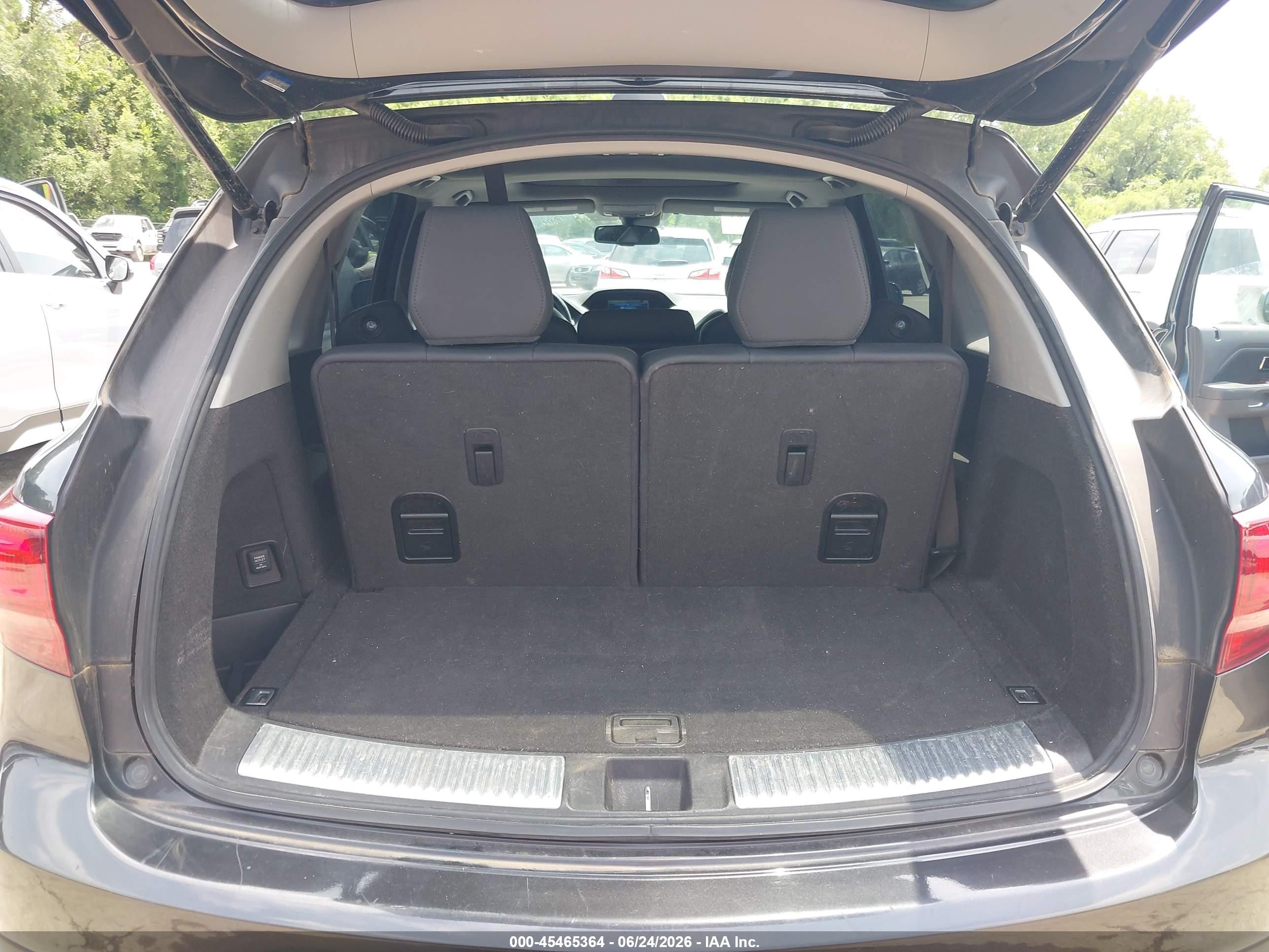 2014 Acura Mdx Technology Package Gray vin: 5FRYD4H45EB011962