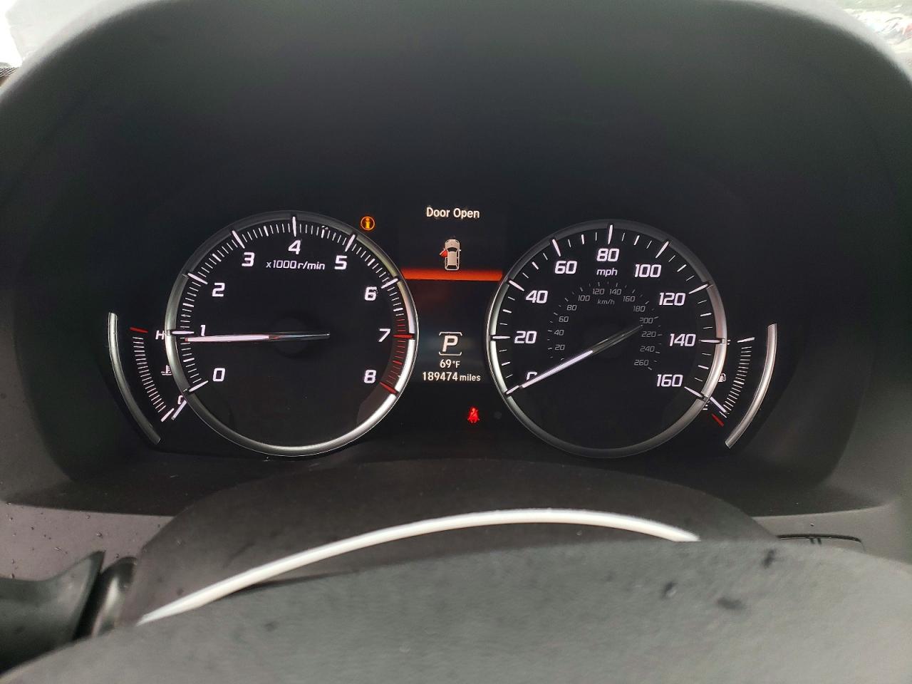 2014 Acura Mdx Technology Black vin: 5FRYD4H45EB015266