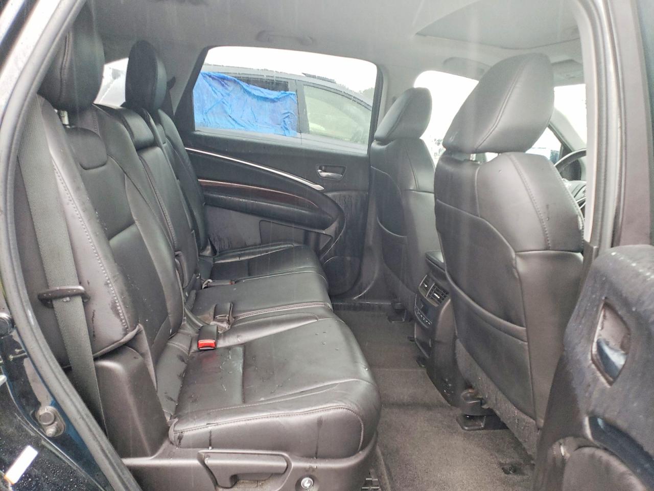 2014 Acura Mdx Technology Black vin: 5FRYD4H45EB015266