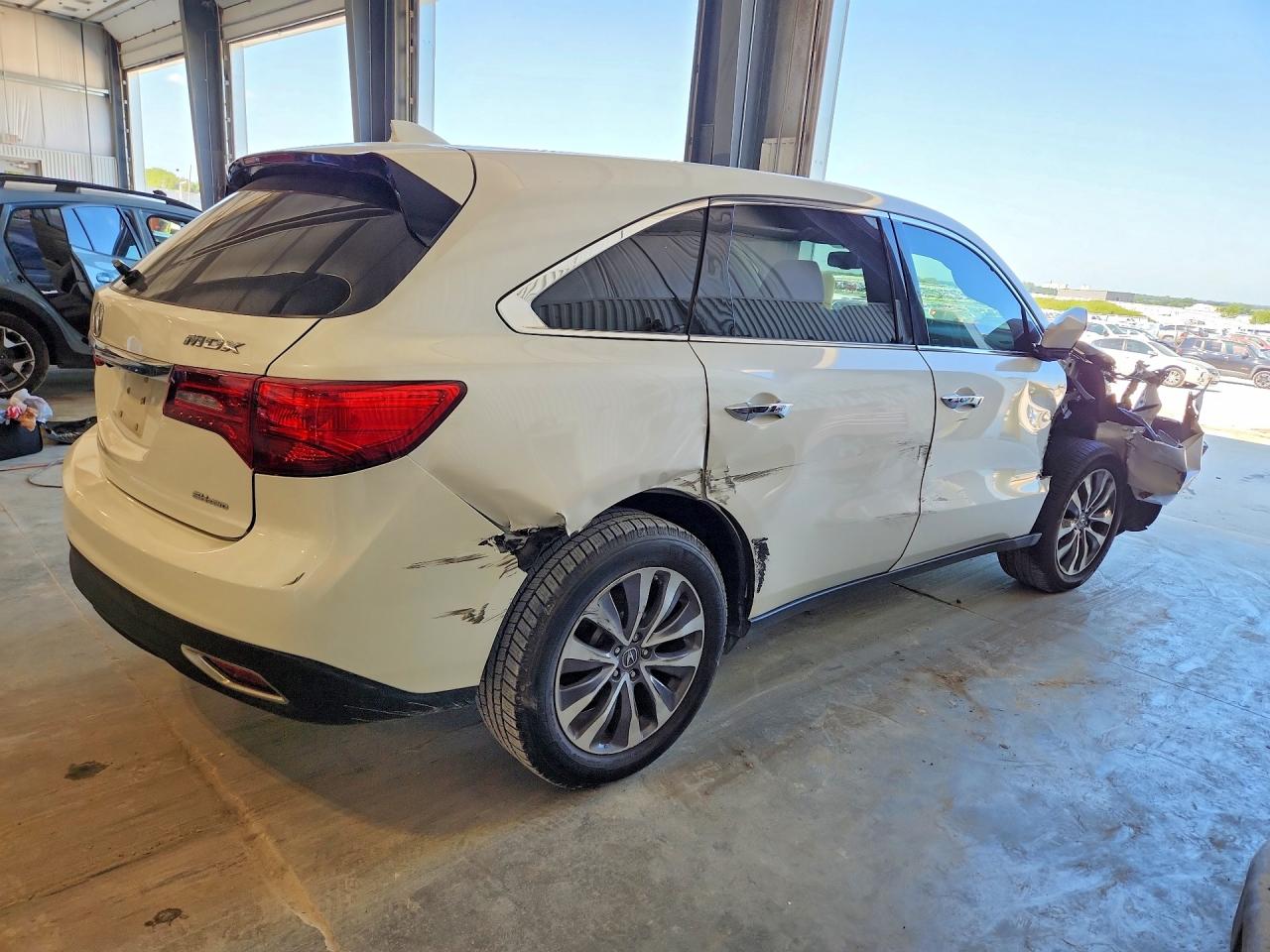 2014 Acura Mdx Technology Белый vin: 5FRYD4H45EB017227