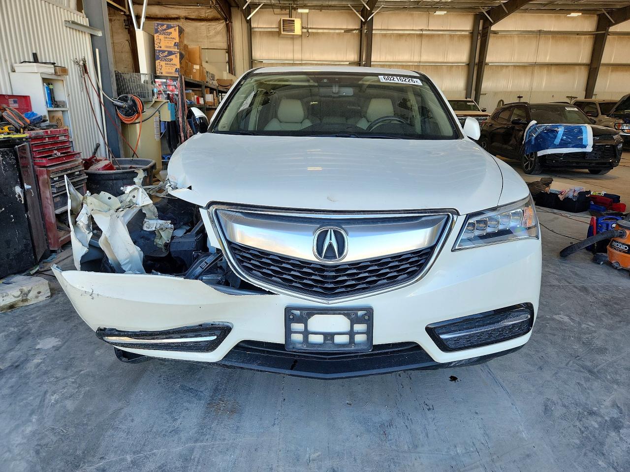 2014 Acura Mdx Technology Белый vin: 5FRYD4H45EB017227