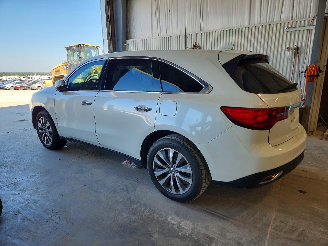 2014 Acura Mdx Technology Белый vin: 5FRYD4H45EB017227