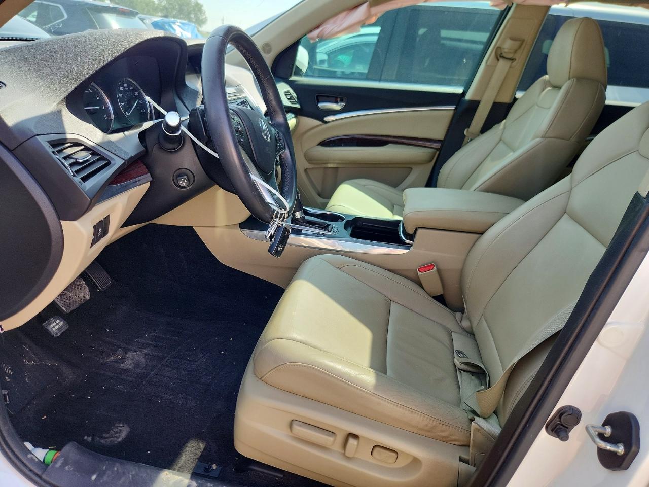 2014 Acura Mdx Technology Белый vin: 5FRYD4H45EB017227
