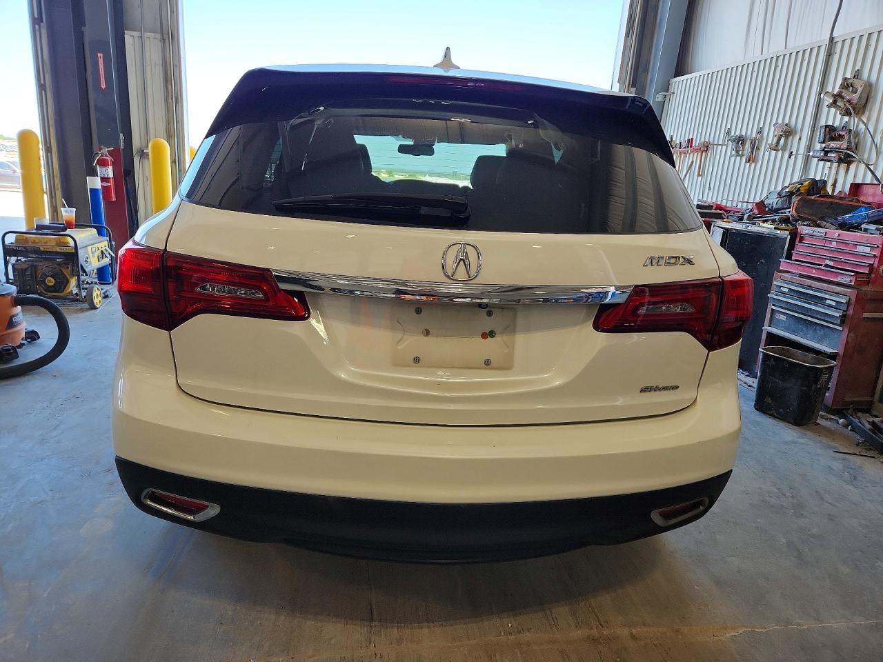 2014 Acura Mdx Technology Белый vin: 5FRYD4H45EB017227