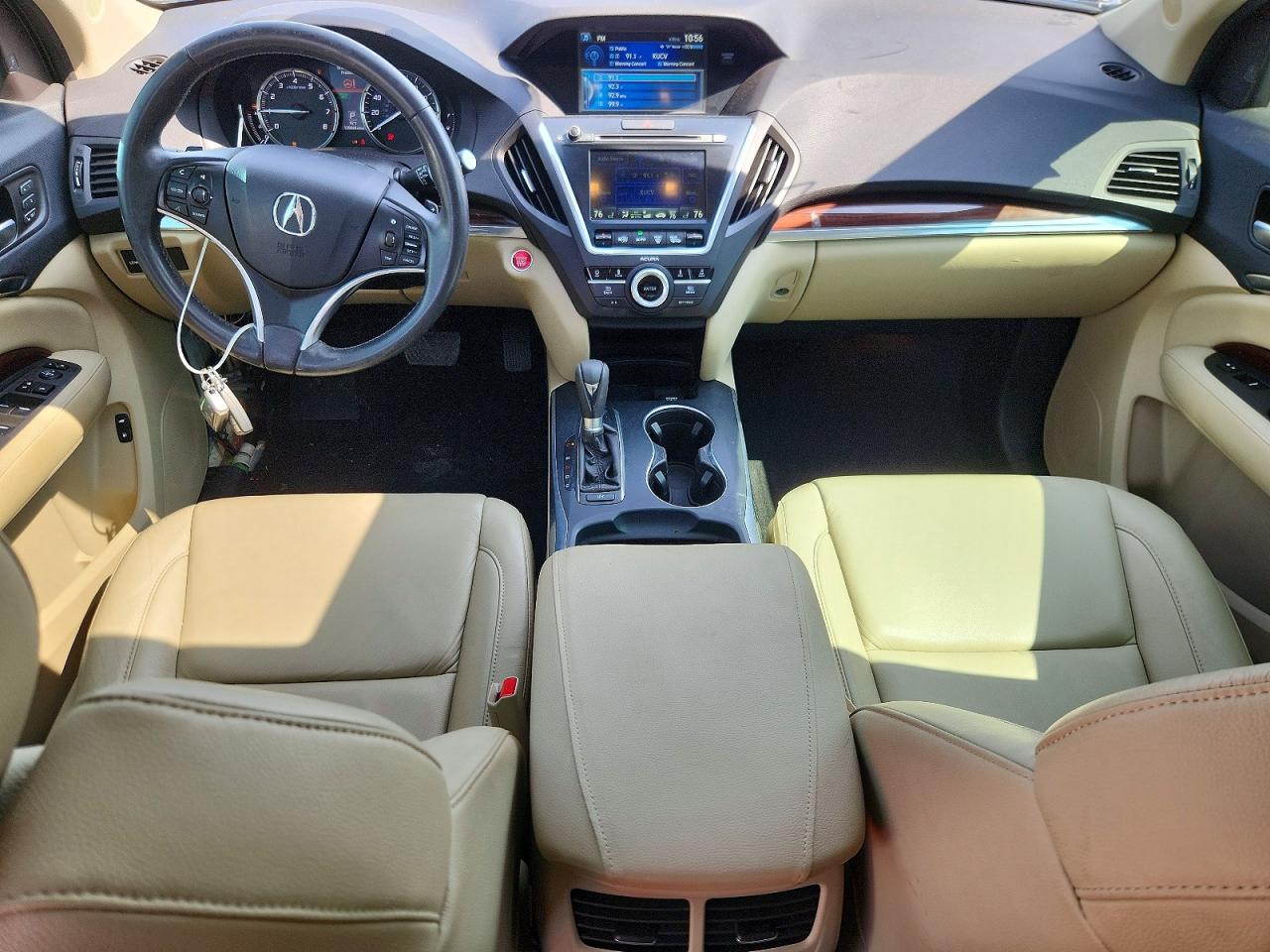 2014 Acura Mdx Technology Белый vin: 5FRYD4H45EB017227