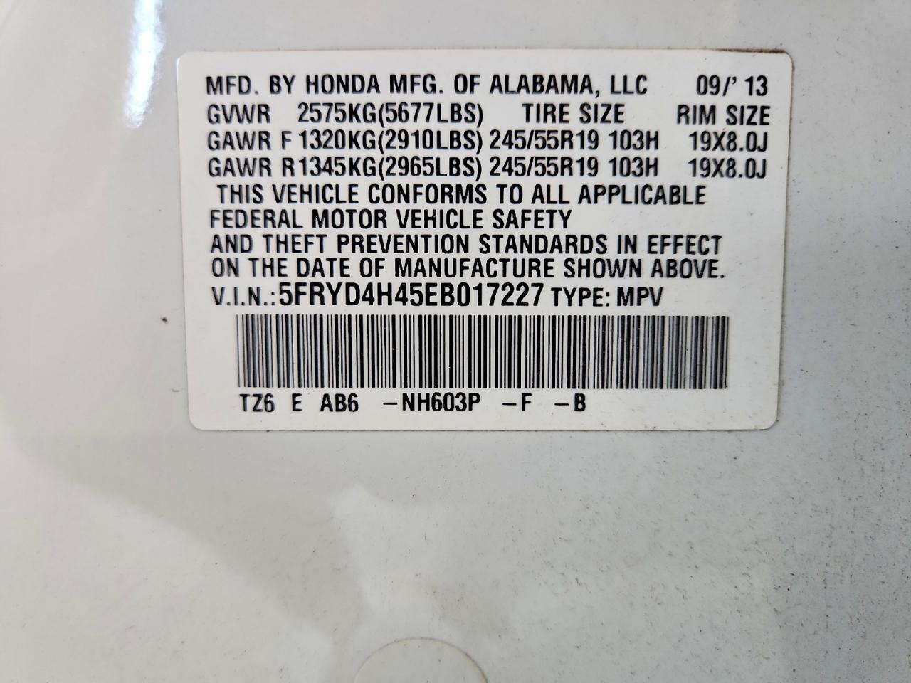 2014 Acura Mdx Technology Белый vin: 5FRYD4H45EB017227