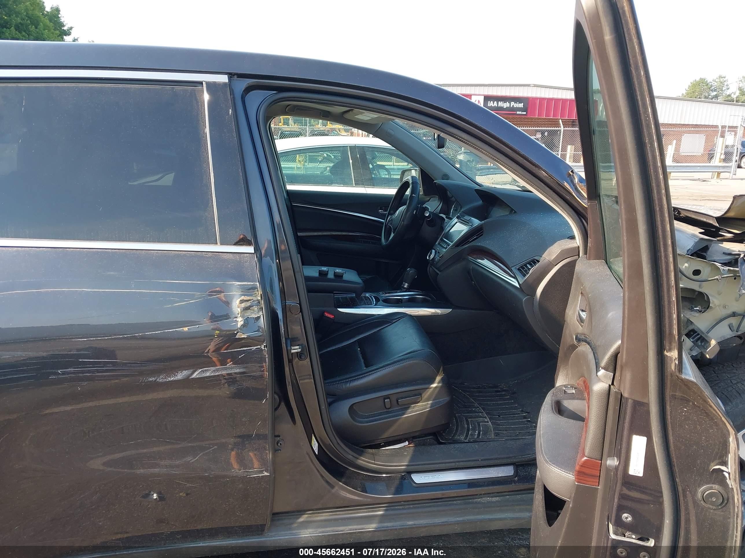 2014 Acura Mdx Technology Package Gray vin: 5FRYD4H45EB017602
