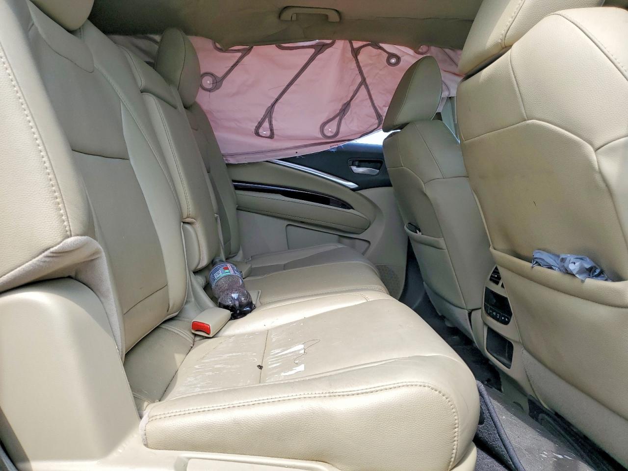 2014 Acura Mdx Technology White vin: 5FRYD4H45EB026008