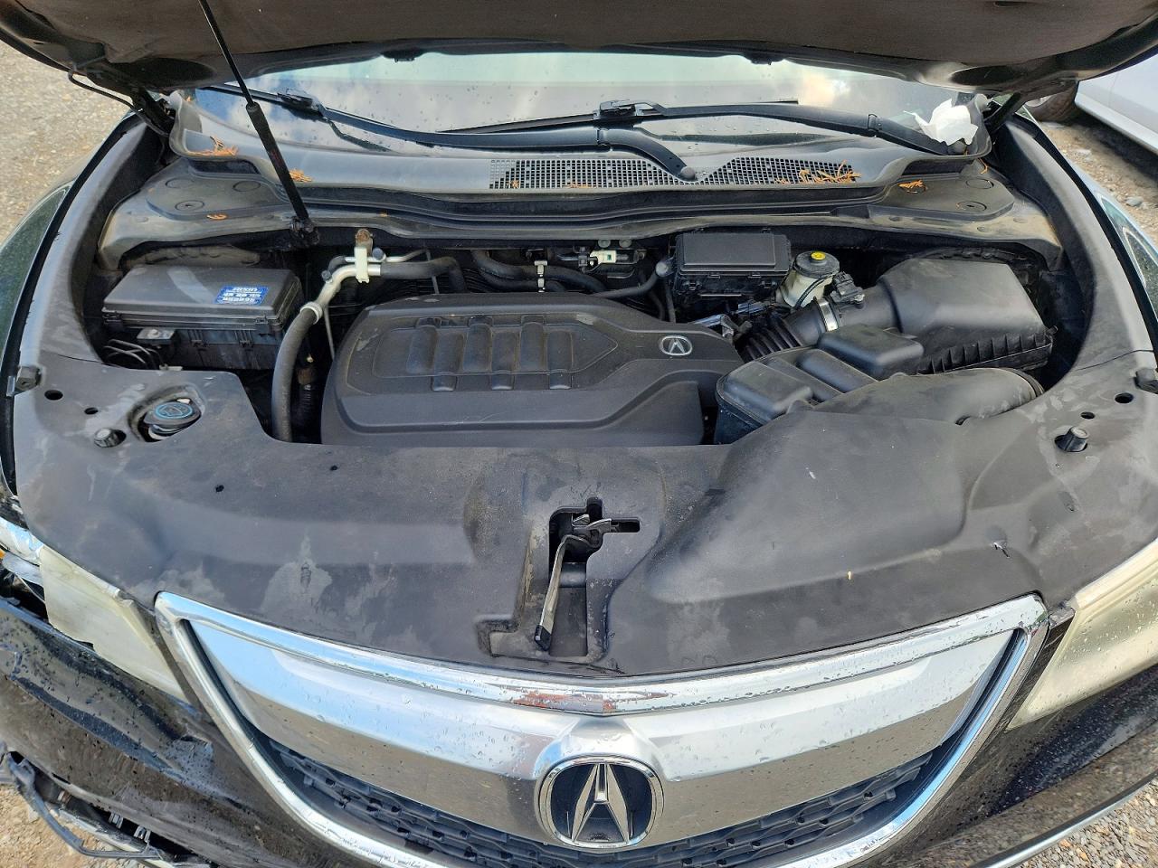 2014 Acura Mdx Technology Черный vin: 5FRYD4H45EB030883