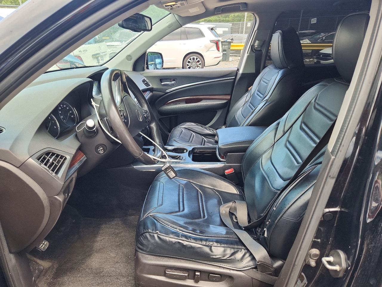 2014 Acura Mdx Technology Черный vin: 5FRYD4H45EB030883