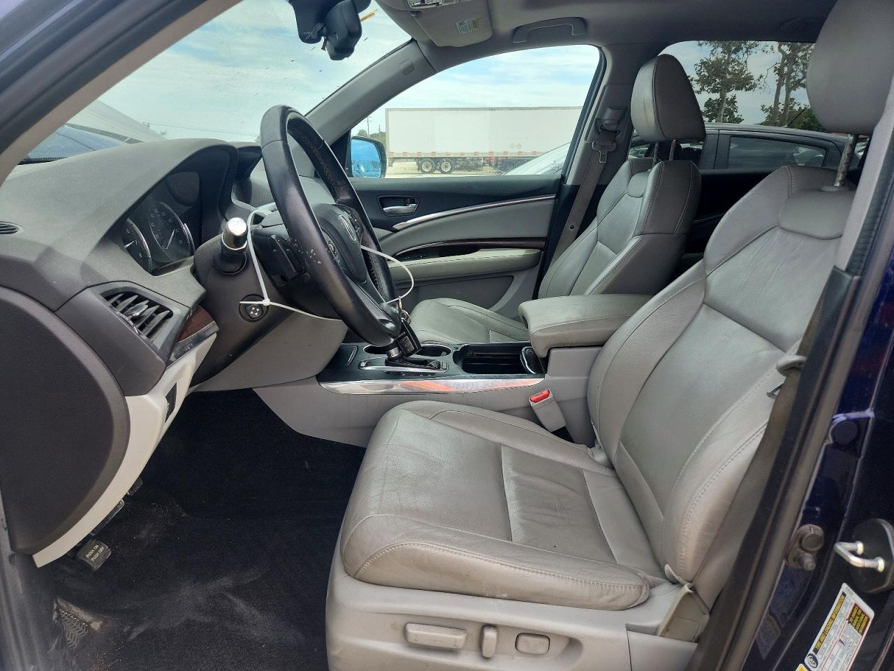 2014 Acura Mdx Technology Blue vin: 5FRYD4H45EB033721