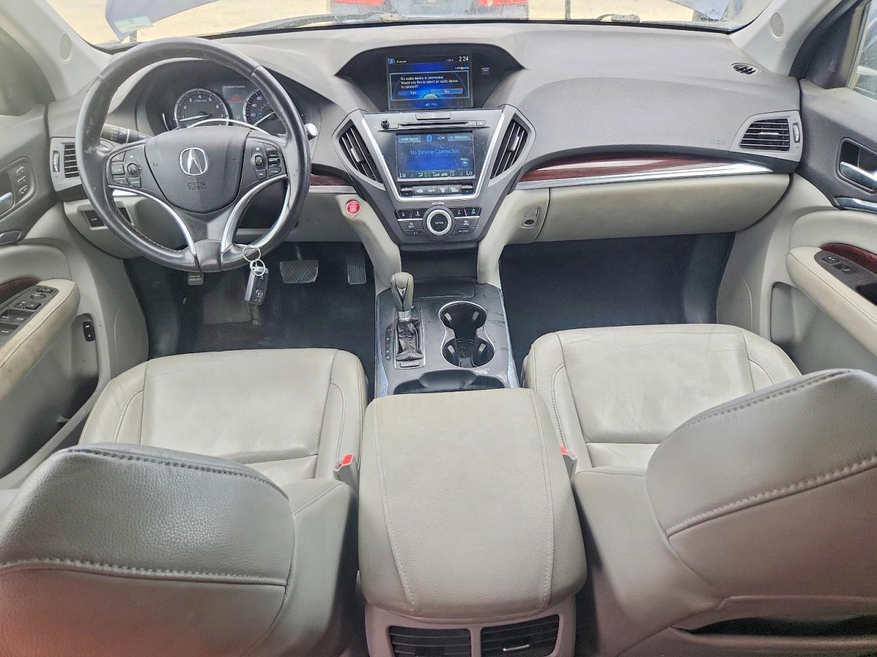 2014 Acura Mdx Technology Blue vin: 5FRYD4H45EB033721
