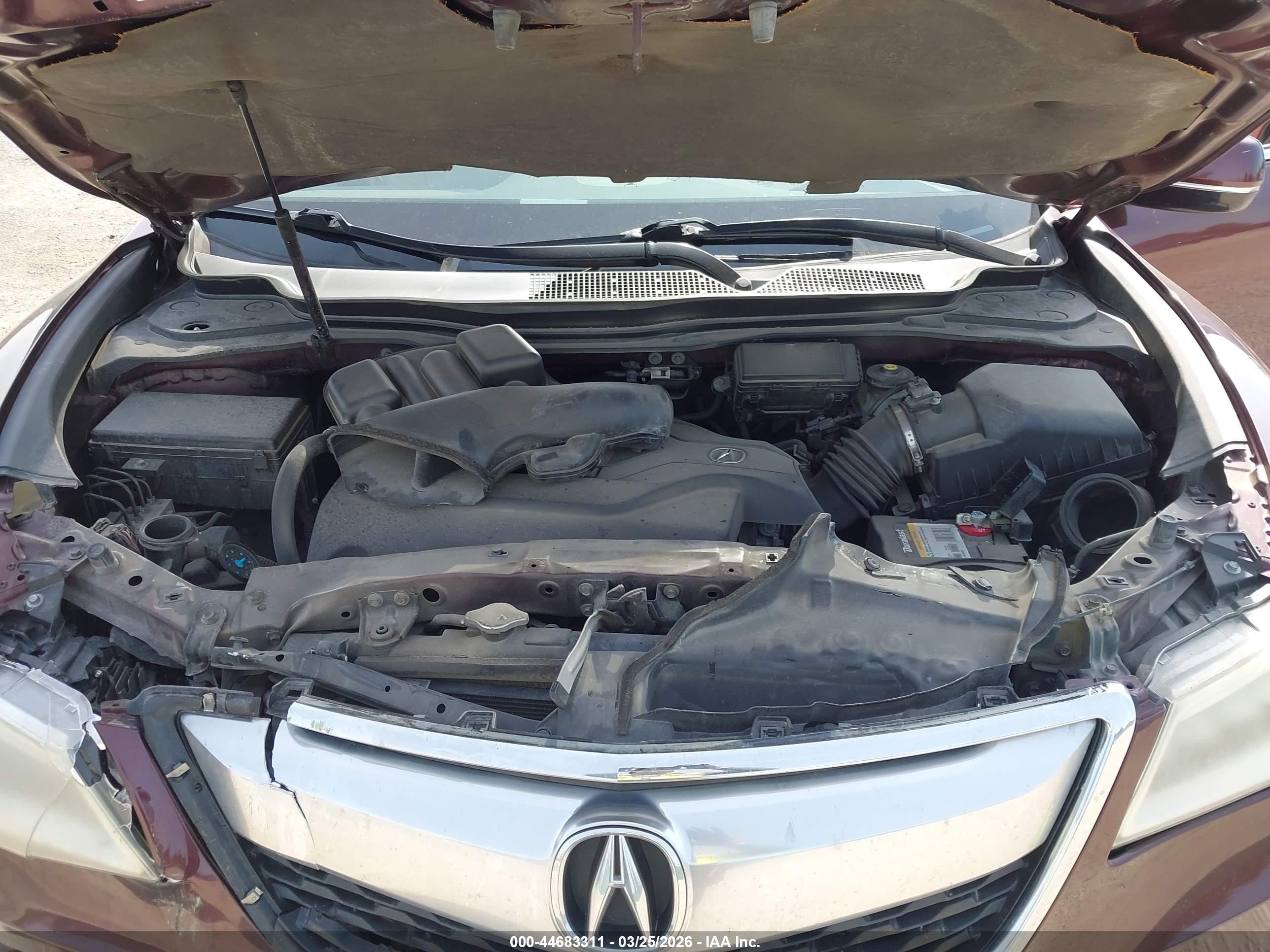 2014 Acura Mdx Technology Package Maroon vin: 5FRYD4H45EB040622