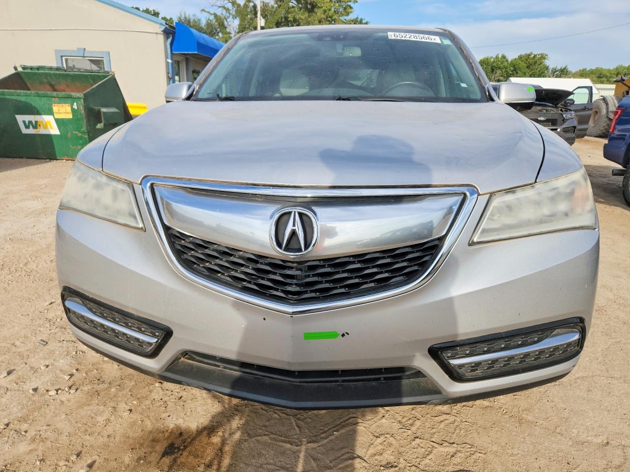 2015 Acura Mdx Technology Silver vin: 5FRYD4H45FB010800
