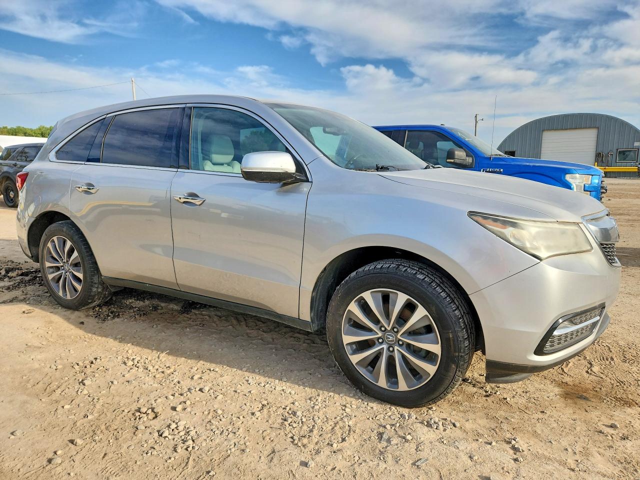 2015 Acura Mdx Technology Silver vin: 5FRYD4H45FB010800