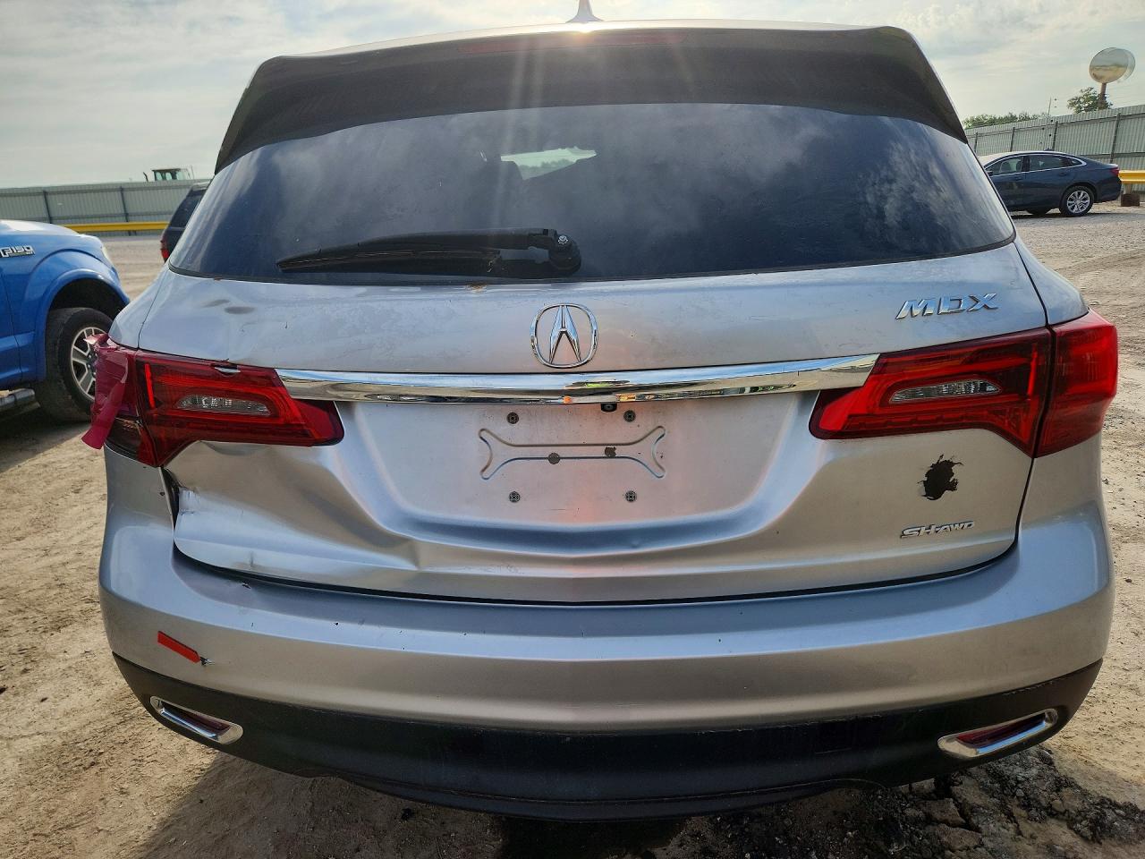 2015 Acura Mdx Technology Silver vin: 5FRYD4H45FB010800