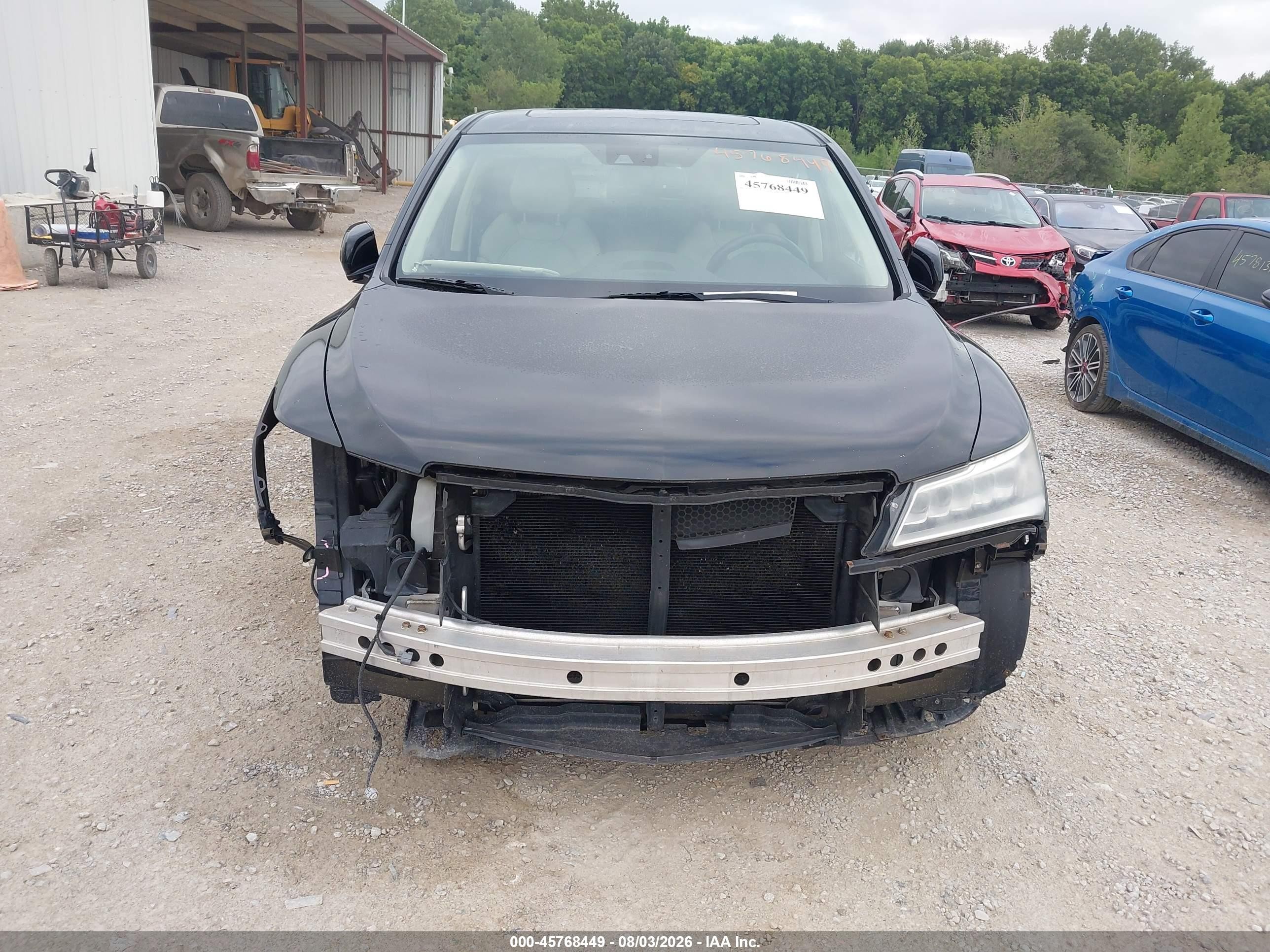 2015 Acura Mdx Technology Package Black vin: 5FRYD4H45FB017830