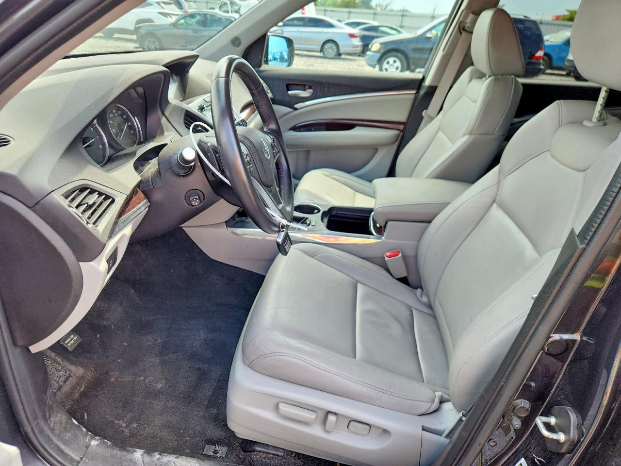 2015 Acura Mdx Technology Gray vin: 5FRYD4H45FB032568