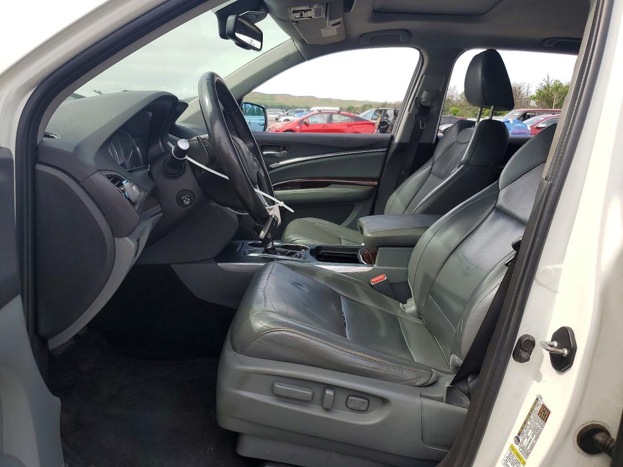 2015 Acura Mdx Technology Белый vin: 5FRYD4H45FB032974