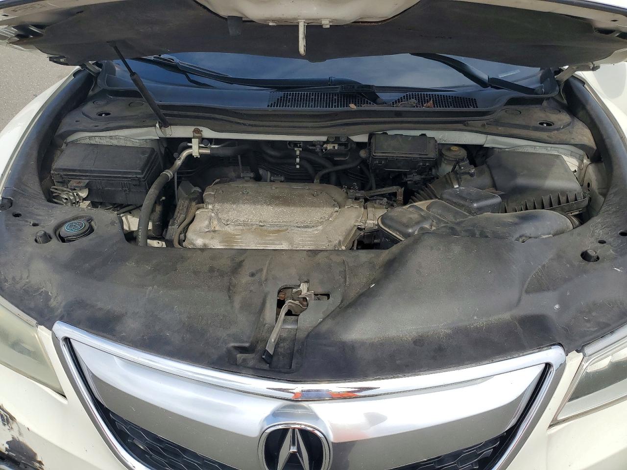 2015 Acura Mdx Technology Белый vin: 5FRYD4H45FB032974