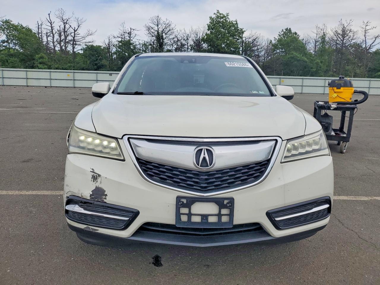 2015 Acura Mdx Technology Белый vin: 5FRYD4H45FB032974