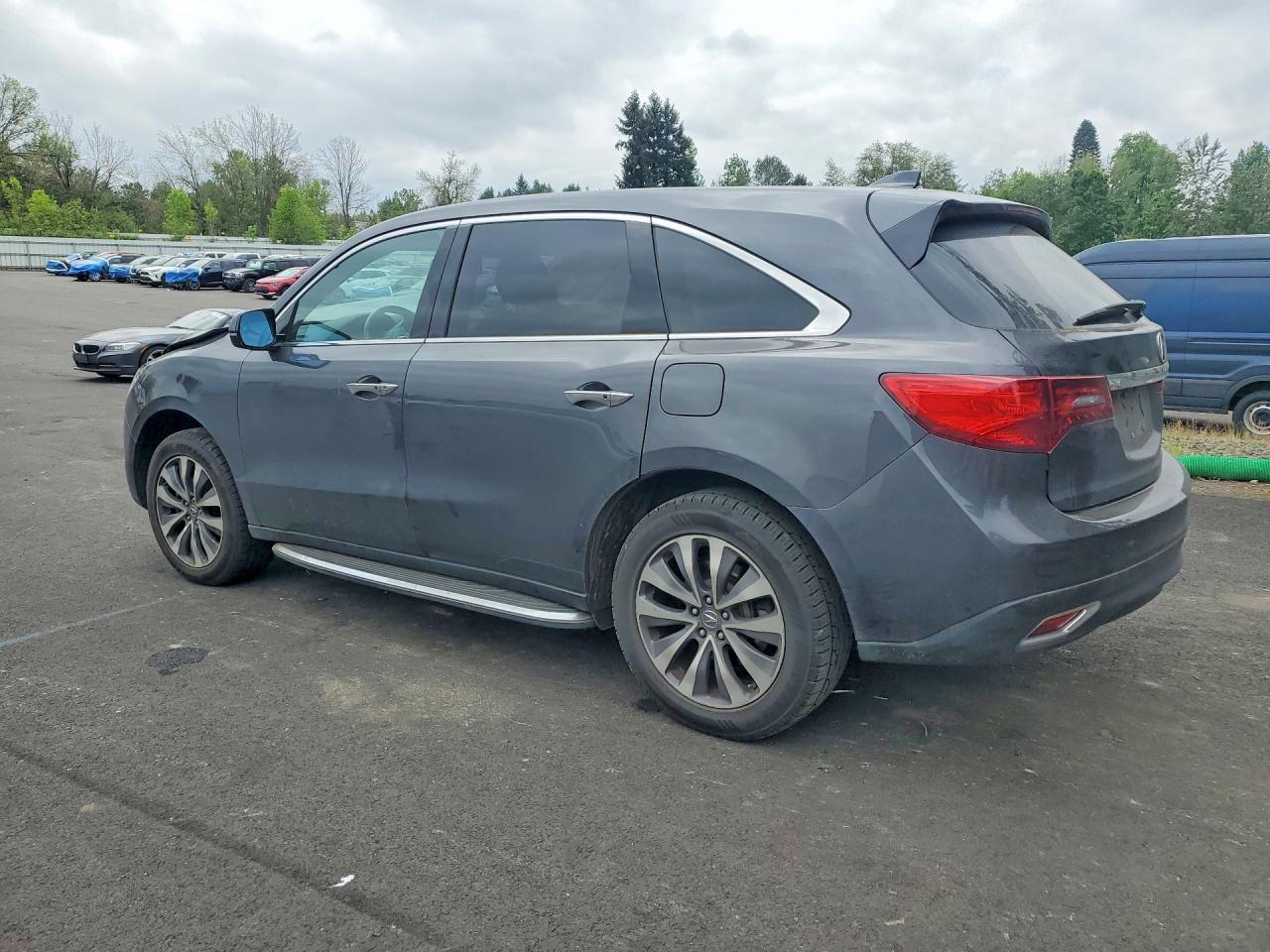 2014 Acura Mdx Technology Charcoal vin: 5FRYD4H46EB004163