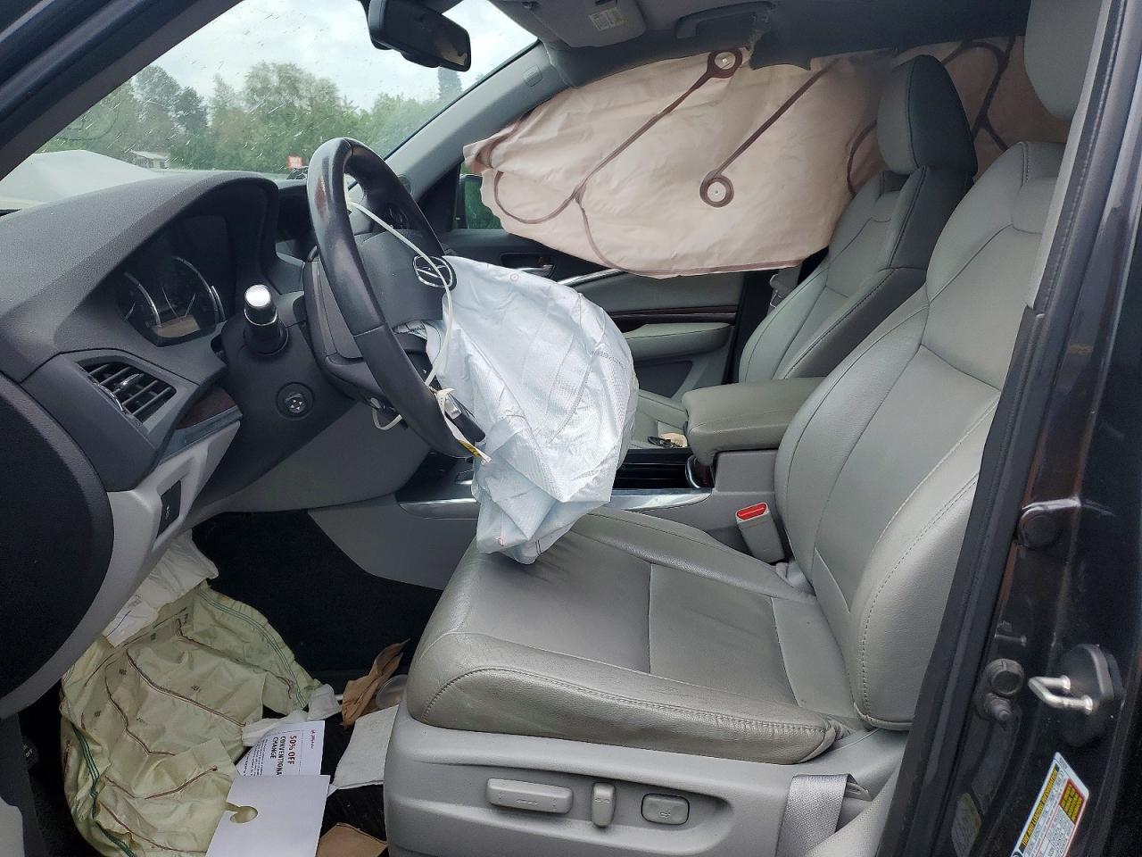 2014 Acura Mdx Technology Charcoal vin: 5FRYD4H46EB004163