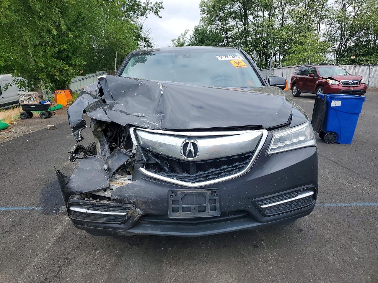 2014 Acura Mdx Technology Charcoal vin: 5FRYD4H46EB004163