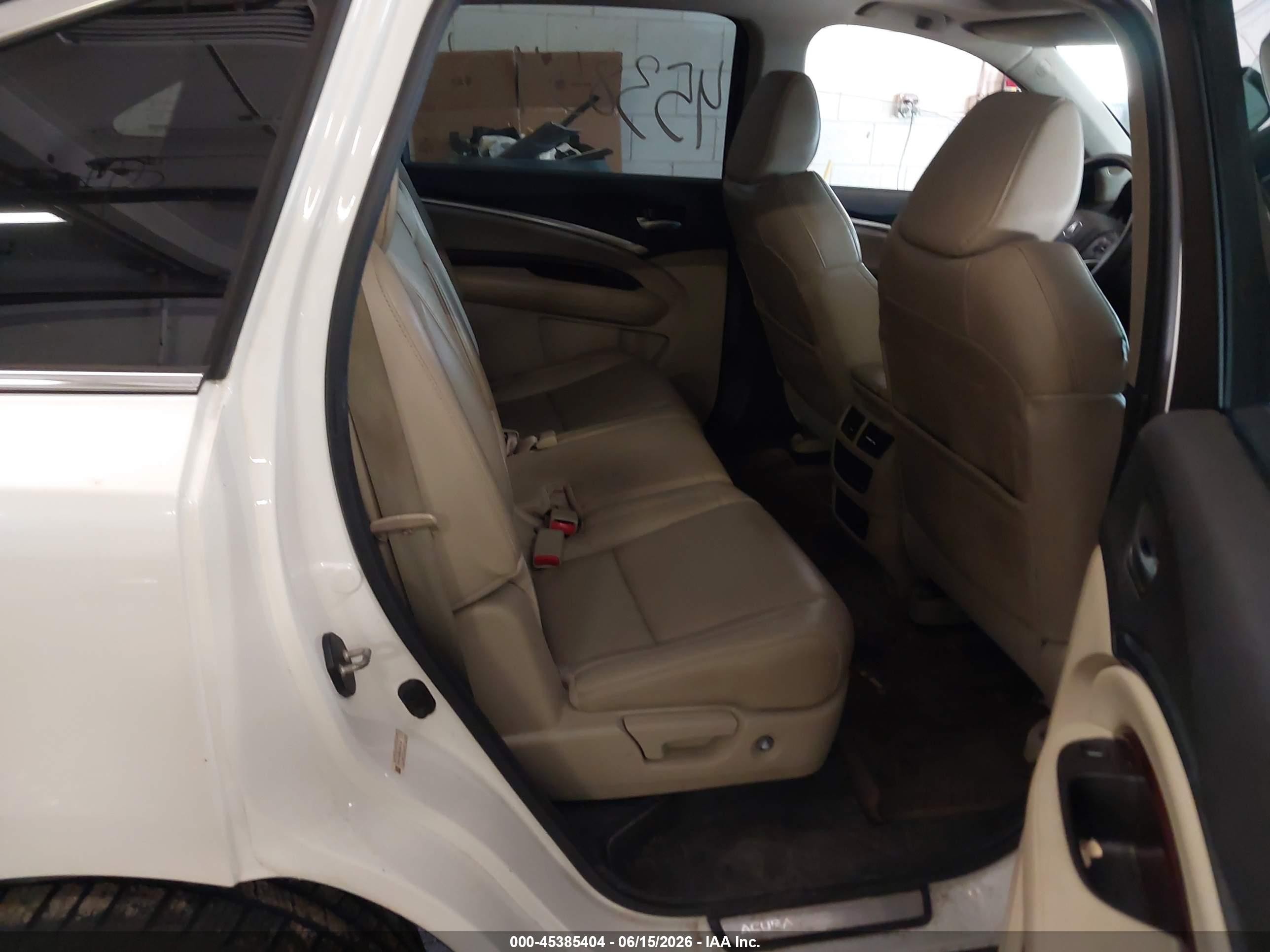 2014 Acura Mdx Technology Package White vin: 5FRYD4H46EB016166