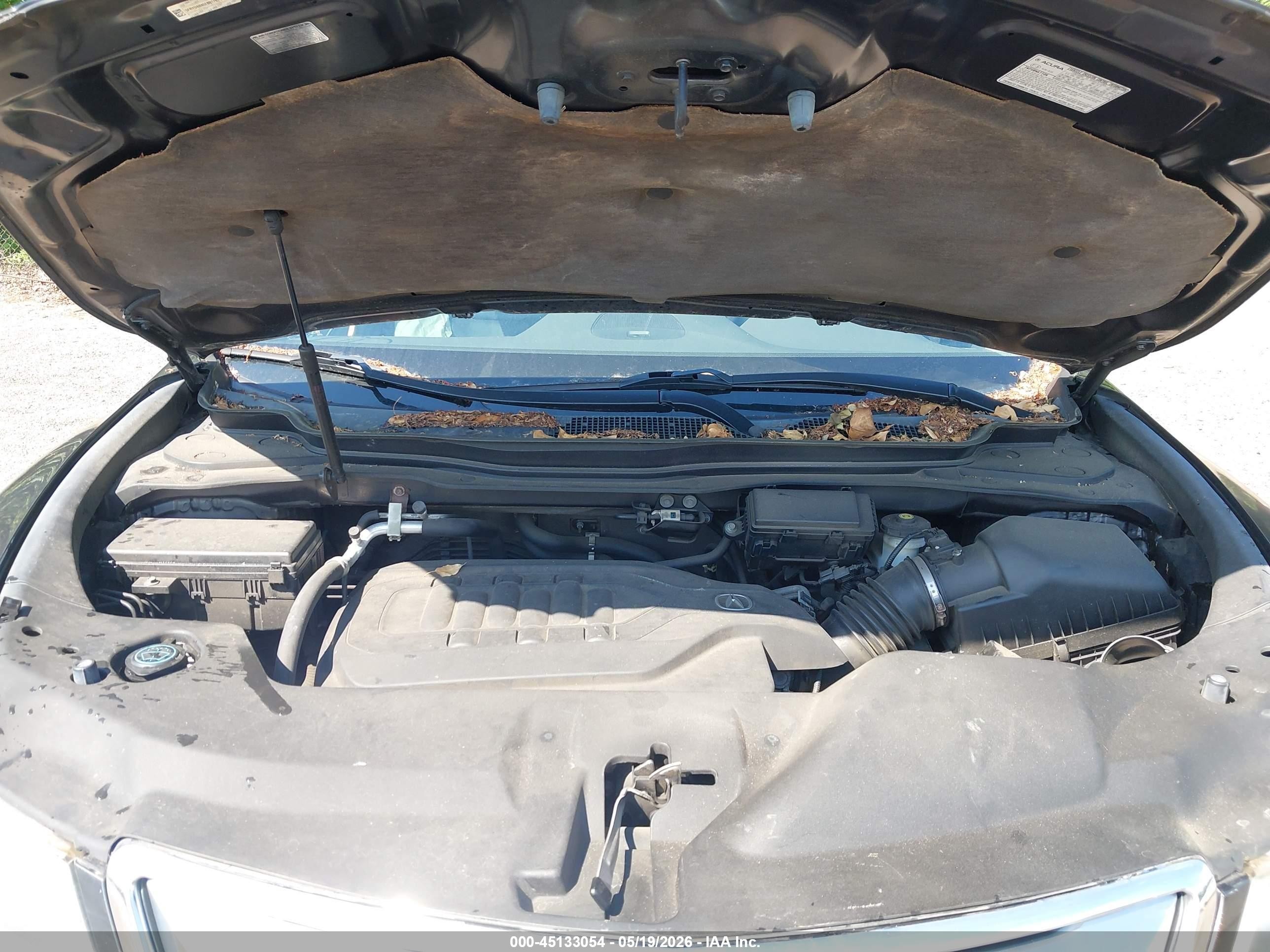 2014 Acura Mdx Technology Package Gray vin: 5FRYD4H46EB017673