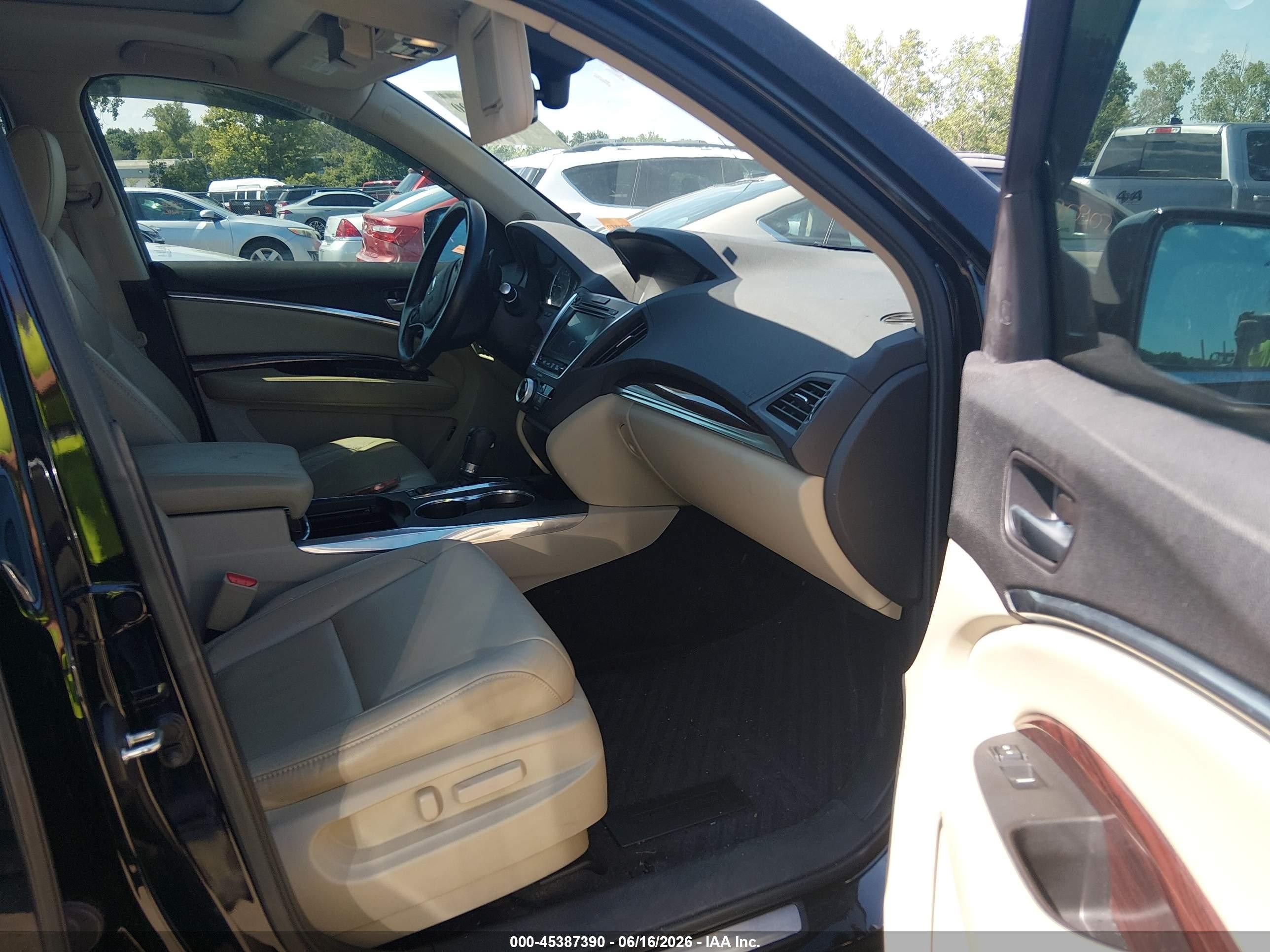2014 Acura Mdx Technology Package Black vin: 5FRYD4H46EB045389