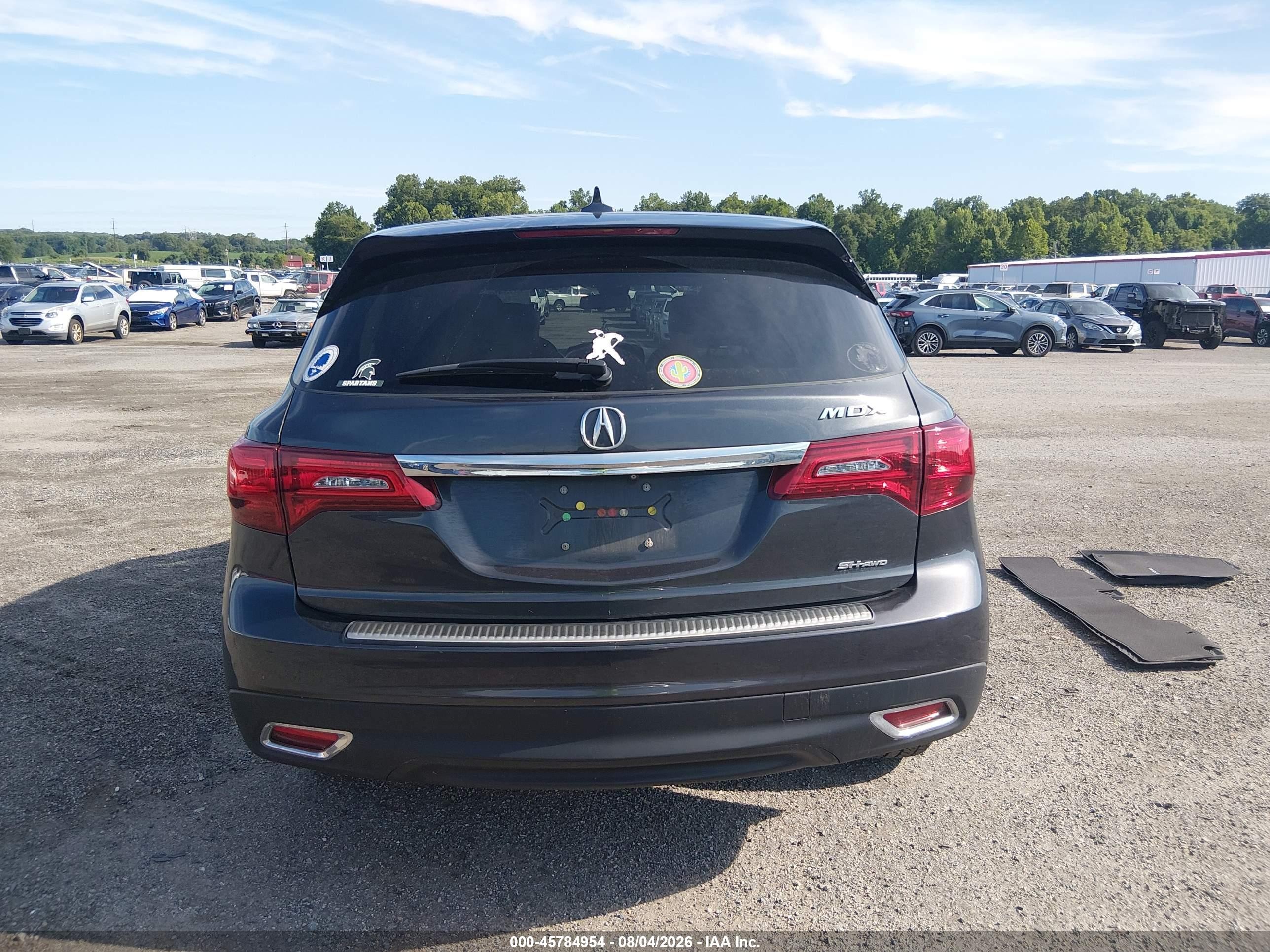 2015 Acura Mdx Technology Package Gray vin: 5FRYD4H46FB014838