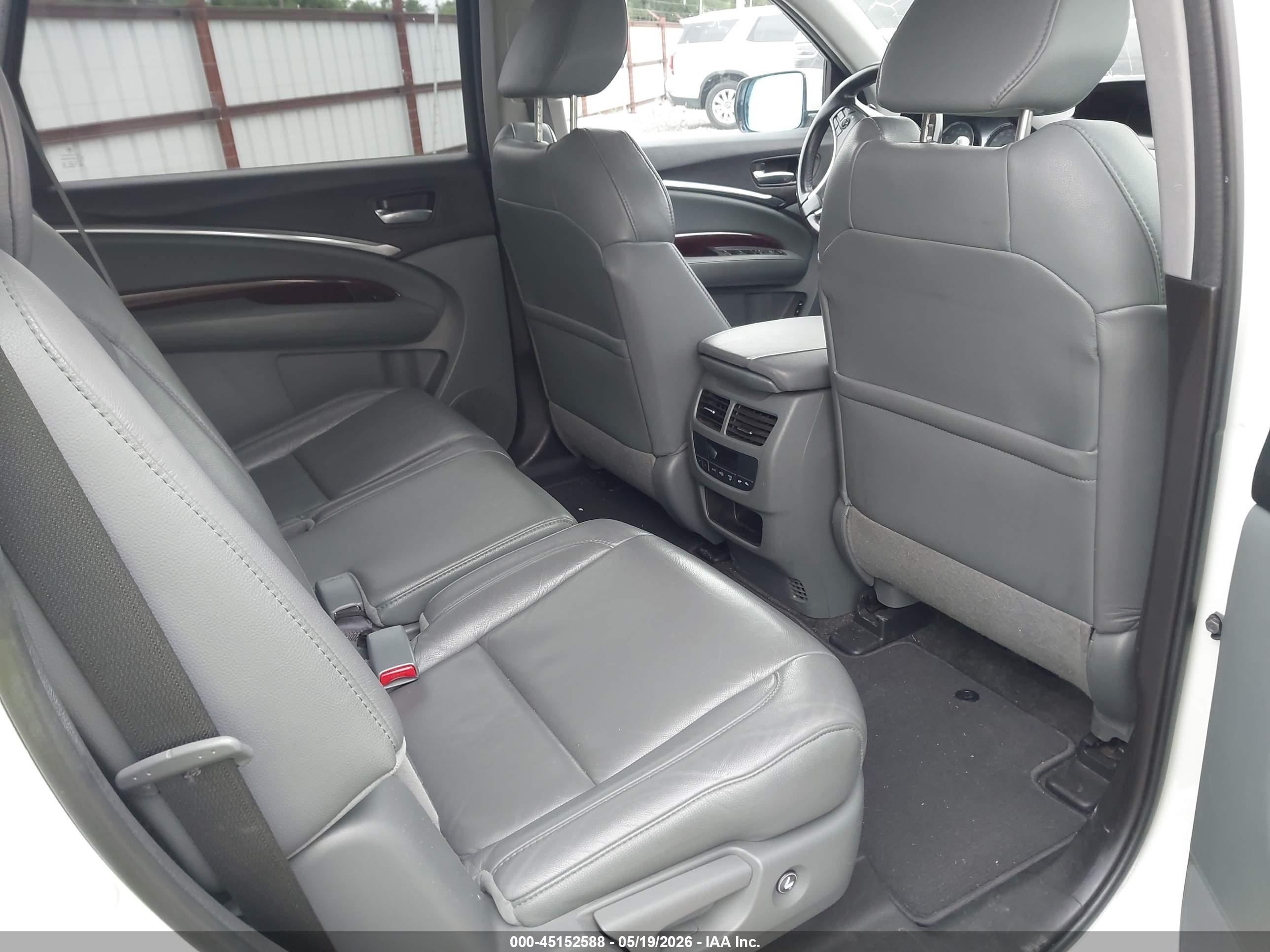 2015 Acura Mdx Technology Package White vin: 5FRYD4H46FB015231