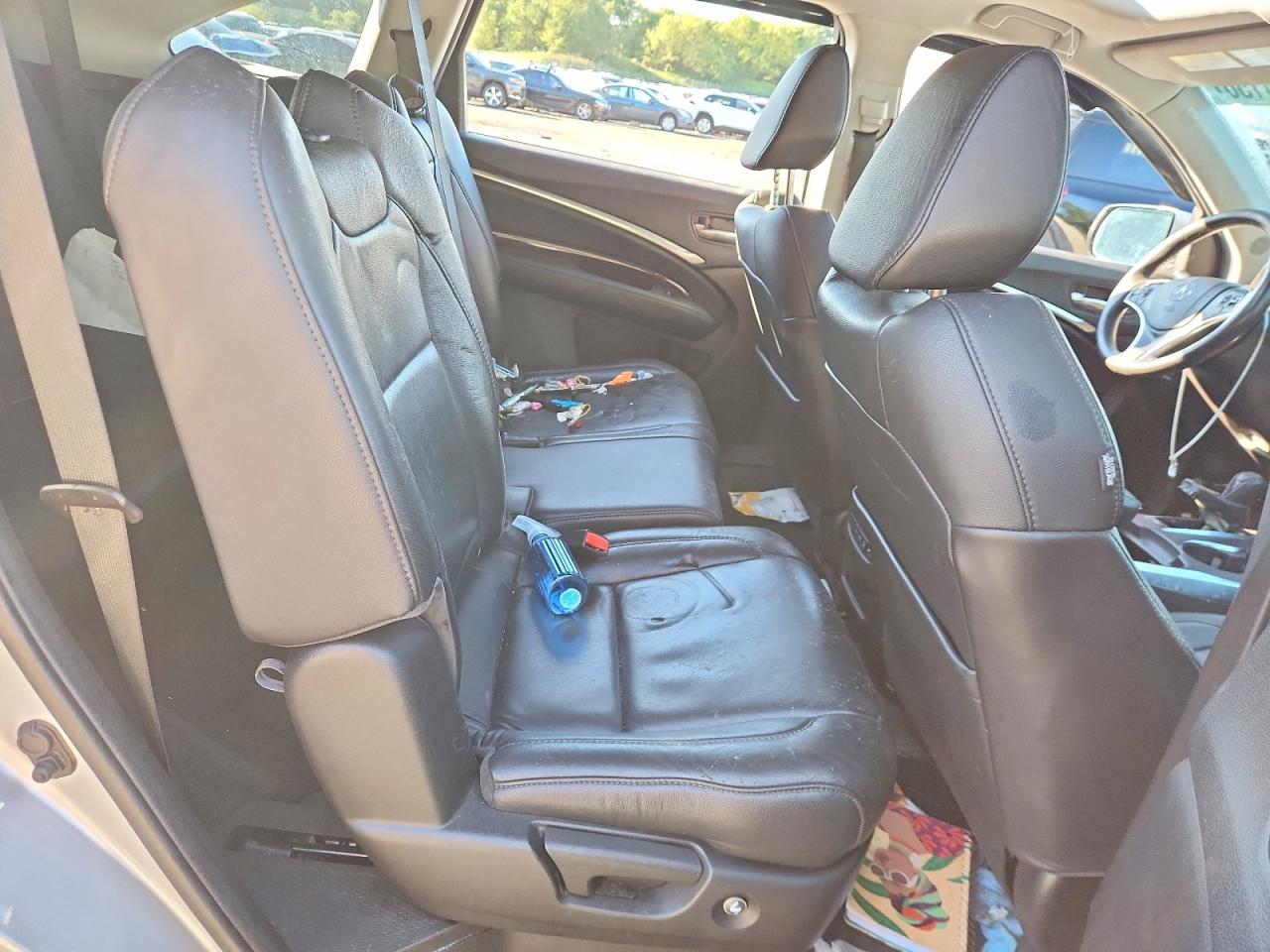 2015 Acura Mdx Technology Silver vin: 5FRYD4H46FB015519
