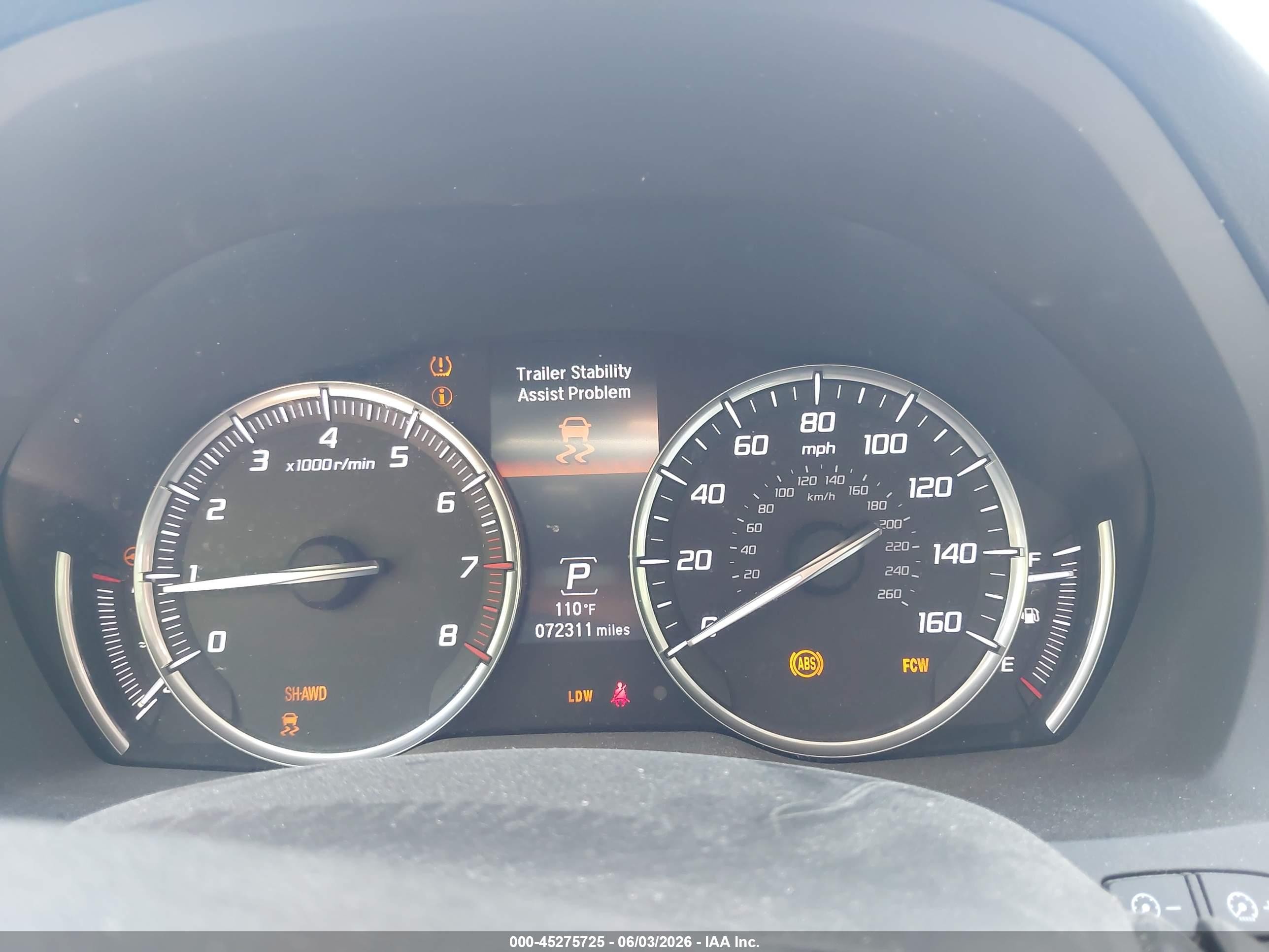 2015 Acura Mdx Technology Package Blue vin: 5FRYD4H46FB026018