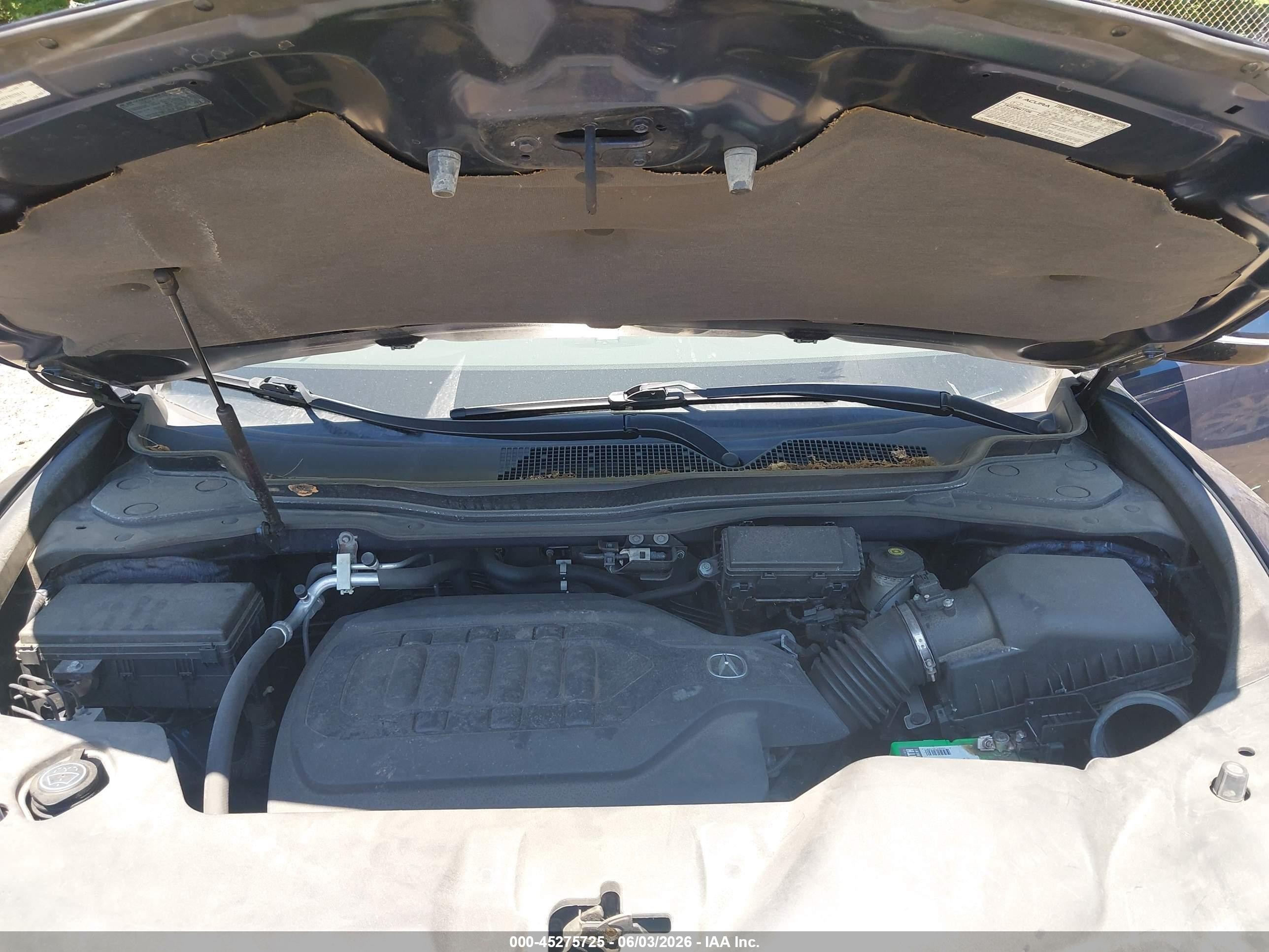 2015 Acura Mdx Technology Package Blue vin: 5FRYD4H46FB026018