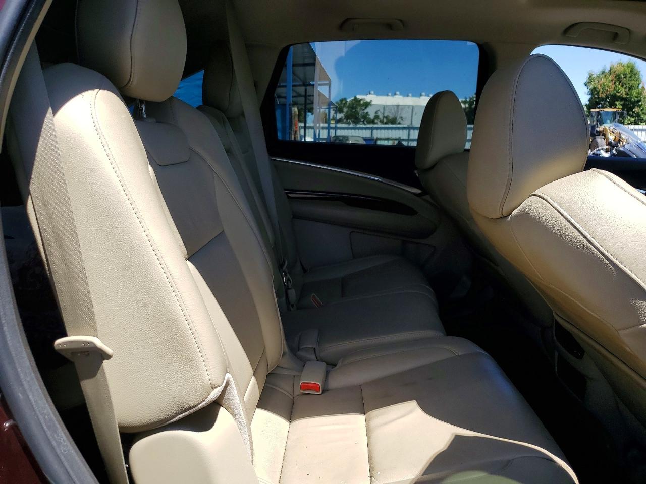 2015 Acura Mdx Technology Burgundy vin: 5FRYD4H46FB027671