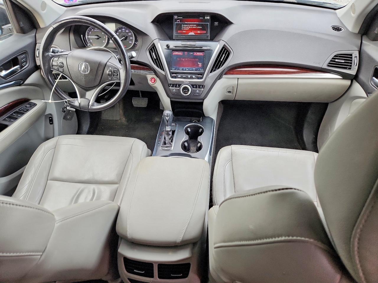 2014 Acura Mdx Technology Серый vin: 5FRYD4H47EB009260