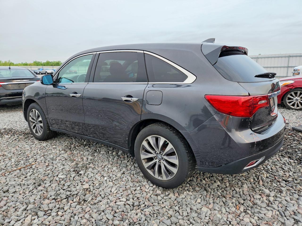 2014 Acura Mdx Technology Серый vin: 5FRYD4H47EB009260