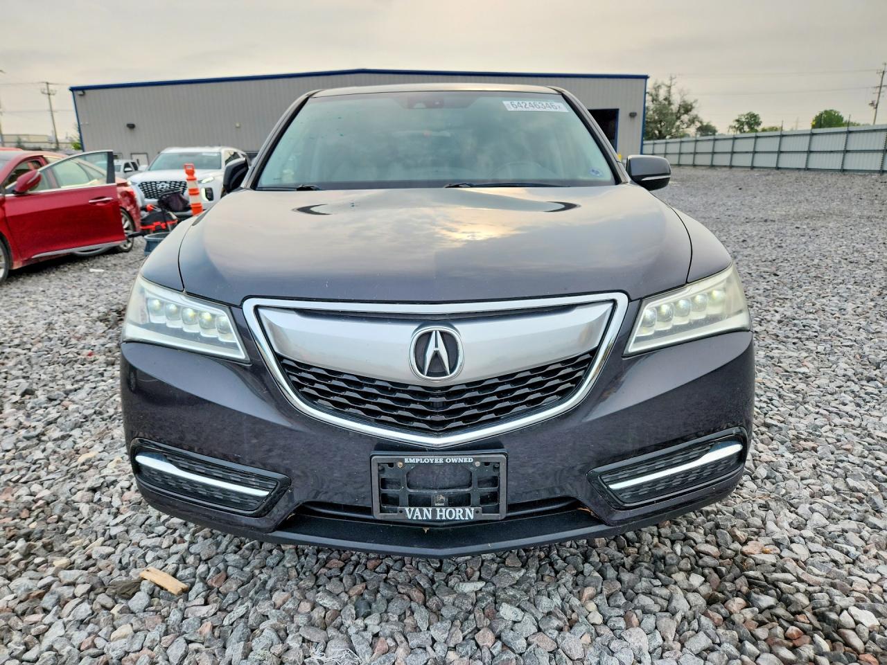 2014 Acura Mdx Technology Серый vin: 5FRYD4H47EB009260